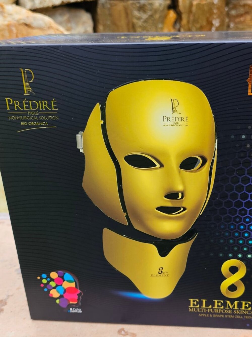 Predire 8 Element Multi-Purpose Mask – Gold